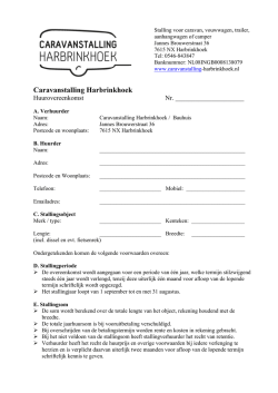 Caravanstalling Harbrinkhoek