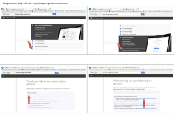 Google account kwijt&hellip; Ga naar: https://support.google.com/accounts