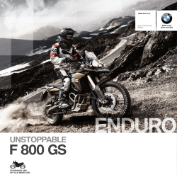 Brochure F 800 GS (PDF, 5430 KB)