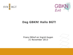 download - Welkom op de website van Stichting GBKN ZUID!