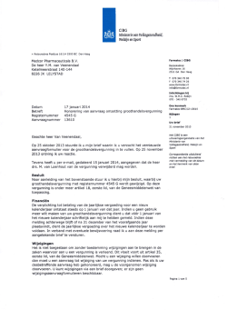 Groothandelvergunning - Medcor Pharmaceuticals