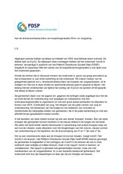 de toelichting van PDSP