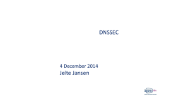 Jelte Jansen, SIDN (pdf)