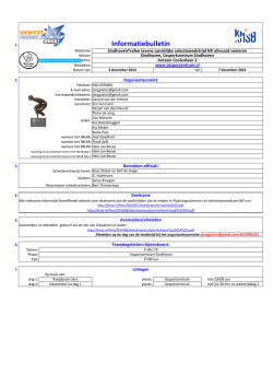 Informatiebulletin ET tevens LS NK ar senioren 2014.xlsx - KNSB-NHU