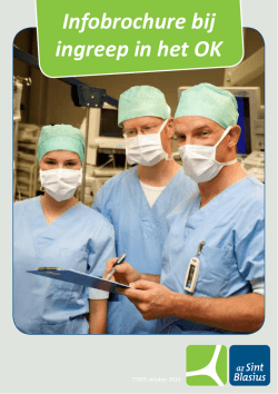 ingreep in het OK-102014 - AZ Sint