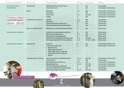Download hier het opleidingsoverzicht
