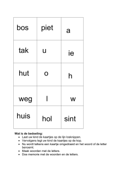 bos piet a tak u ie hut o h weg l             w huis hol sint
