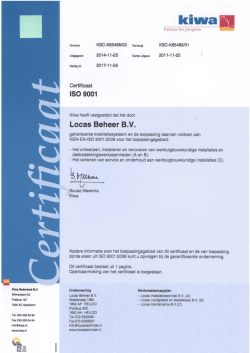 ISO Locas Techniek Heiloo B.V.
