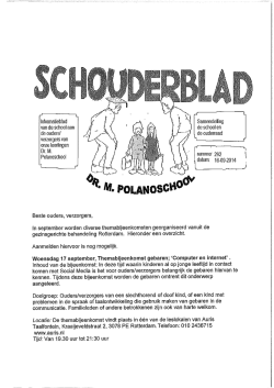 informatieblad