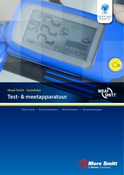 Brochure test- en meetapparatuur I(PDF : 5.93 MB) - Nieaf