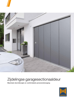HORMANN Zijdelingse Garagedeur Sectionaaldeur Sectionaldeur