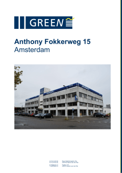 Anthony Fokkerweg 15 Amsterdam