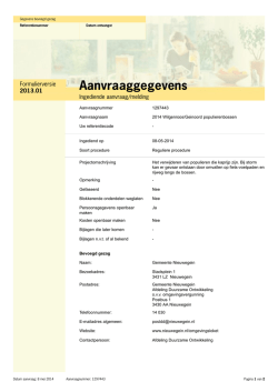 Ingediende aanvraagmelding Wilgenroos_Geinoord