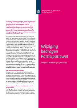 Normenbrief 1 januari 2015 - Gemeenteloket SZW