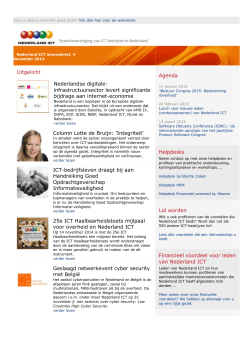 4 december - Nederland ICT