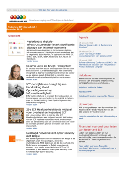 4 december - Nederland ICT