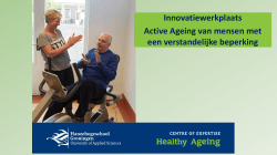 PP-presentatie 3 - Centre of Expertise Healthy Ageing