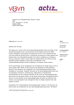 In een gezamenlijke brief