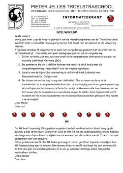infokrant 02, 28 aug - Pieter Jelles Troelstraschool