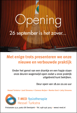 Opening - trynwalden.nl