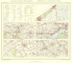 Exemple de régions géographiques I / Voorbeelden van