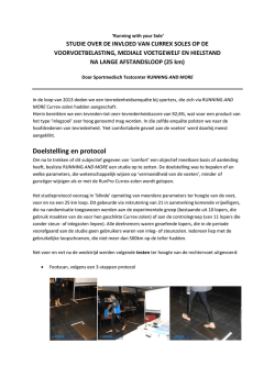 Doelstelling en protocol