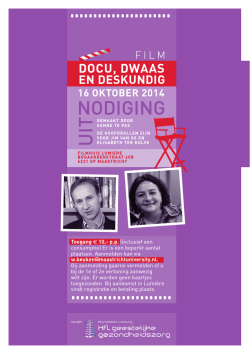 docu, dwaas en deskundig