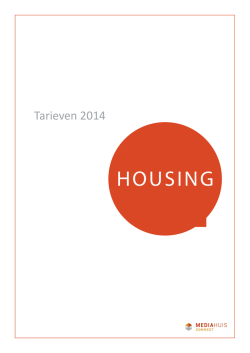 HOUSING - Mediahuis Connect