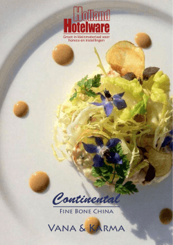 Continental - Holland Hotelware
