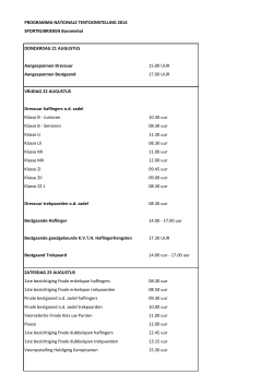 Programma Sportpiste