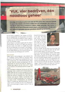 Interview met commercieel directeur Walter Batenburg