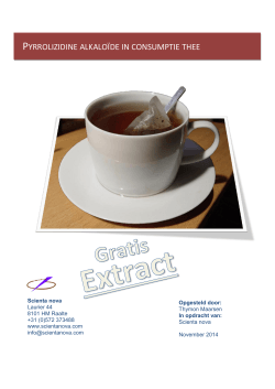 1 Extract Toxicologisch onderzoek thee v1.7 ano