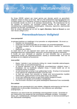 Prebes PA Veiligheid Mechelen Brussel juni 2014