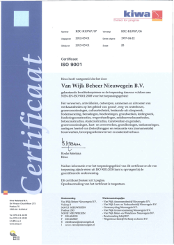 Van Wijk Beheer Nieuwegein B.V.