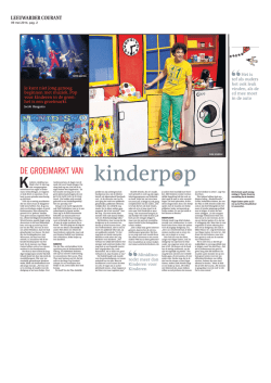 Dirk Scheele in de Leeuwarder Courant 2014