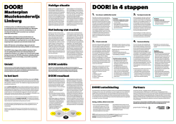 DOOR! - Huis voor de Kunsten