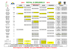 2014 royal iv brussels 2015