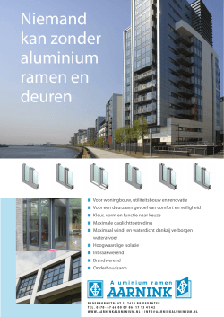 Brochure Aarnink Aluminium