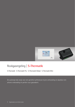 Rookgasregeling | S-Thermatik