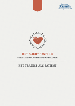 implantatie van de S-ICD