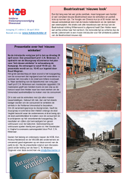 Binnenstad Bulletin 2014 nr.2