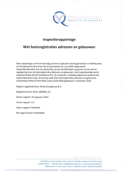 "Brummen rapport inspectie BAG 25082014" PDF document | 1 pagina
