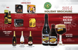 special holiday beers holiday brochure