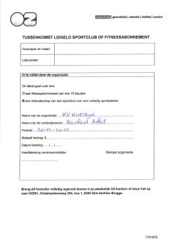 document - KV Kortrijk Jeugd