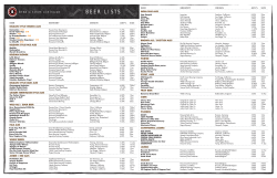 BEER LISTS - White-on-Rice