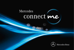 Download Mercedes connect me brochure (PDF) - Mercedes-Benz