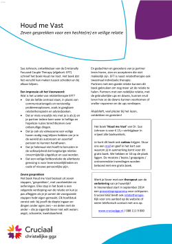 Houd me Vast - Lelie zorggroep
