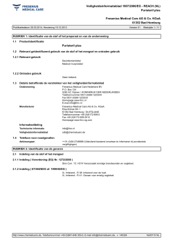 Puristeril Plus - Fresenius Medical Care Nederland BV