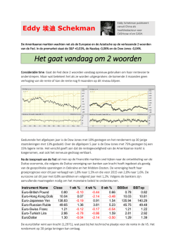 Het gaat vandaag om 2 woorden