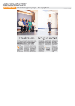 Knokken om terug te komen